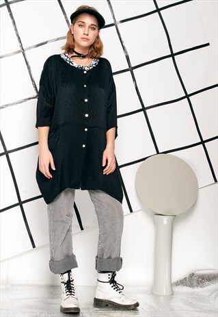OVERSIZED CARDIGAN - 90S VINTAGE TOP