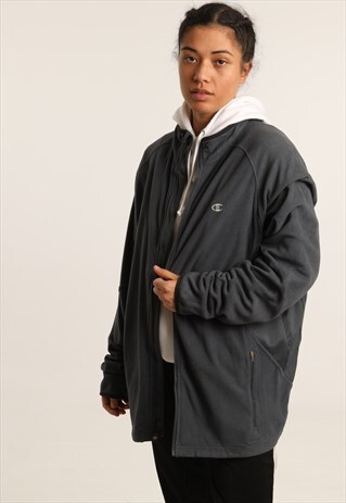 VINTAGE CHAMPION FLEECE ZIPPED JACKET