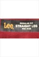 STRAIGHT LEG LEE JEANS - W32
