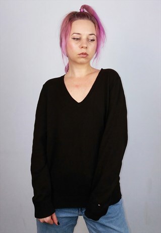 VINTAGE 90'S TOMMY HILFIGER CASHMERE BLEND SWEATER /JUMPER