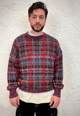 Vintage MISSONI checkered jumper