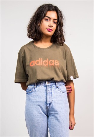 90'S GREEN ADIDAS OVERSIZE T-SHIRT