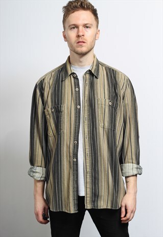 VINTAGE CORDUROY CORD SHIRT
