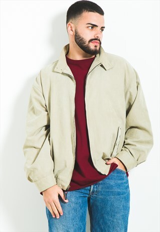 VINTAGE 80S POLO CHAPS HARRINGTON JACKET / S5628