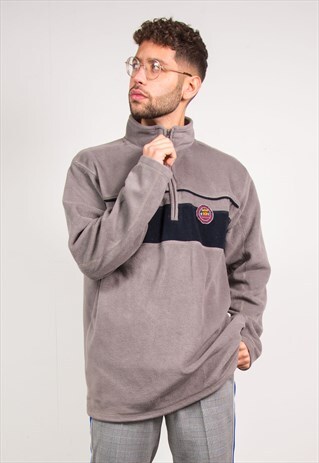 VINTAGE Y2K 1/4 ZIP FLEECE