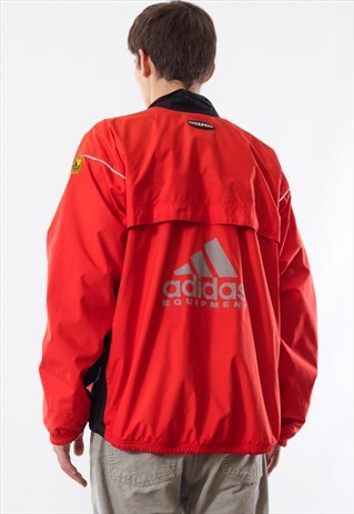 VINTAGE ADIDAS EQUIPMENT TRACKSUIT 90S ORANGE BIG LOGO