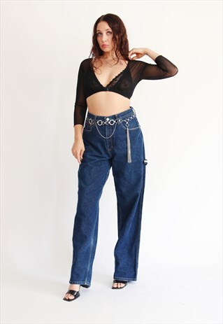 90'S VINTAGE TOMMY HILFIGER CARPENTER JEANS