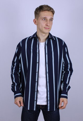 VINTAGE YVES SAINT LAURENT SHIRT MENS T-SHIRT TOP