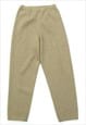 Burberry Knitted Trousers 90s Beige Joggers Minimal Style