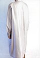 VINTAGE LONG JACKET SILVERBEIGE M C121