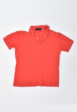 Vintage 90's Valentino Polo Shirt Red