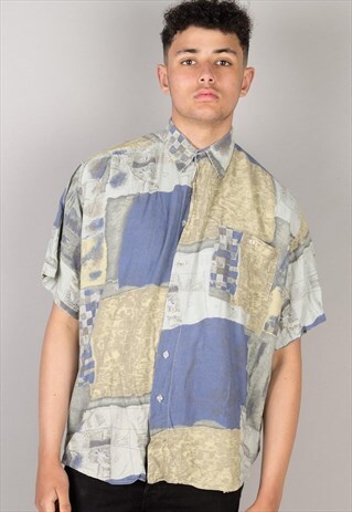 VINTAGE PATTERN SHIRT PTS211