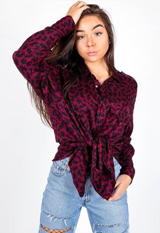 VINTAGE PATTERN SHIRT S1240