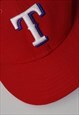 VINTAGE MLB NEW ERA TEXAS RANGERS RED SNAPBACK CAP WOMENS