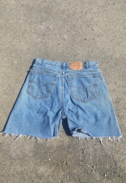 Vintage Levis 550 denim summer shorts W30