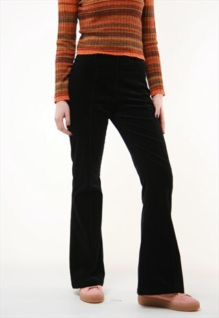 80S VINTAGE VTG RARE CORDUROY FLARED TROUSERS 475