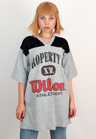 VINTAGE 90'S WILSON UNISEX OVERSIZED T-SHIRT