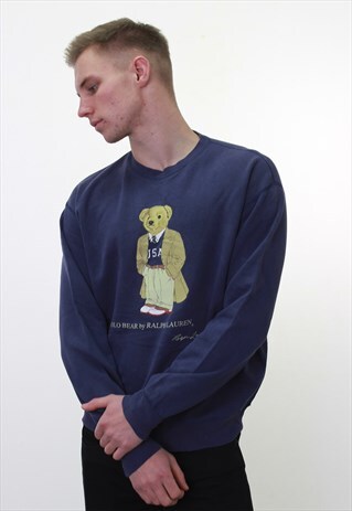VINTAGE RALPH LAUREN POLO BEAR SWEATSHIRT