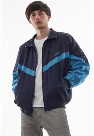 VINTAGE ADIDAS ORIGINALS TRACKSUIT 90S NAVY BLUE