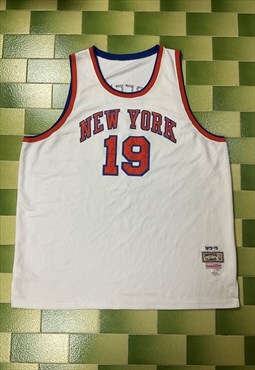 Big Size Fits 4XL Vintage New York Knicks Willis Reed Jersey