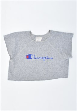 Vintage 90's Champion T-Shirt Top Oversize Grey