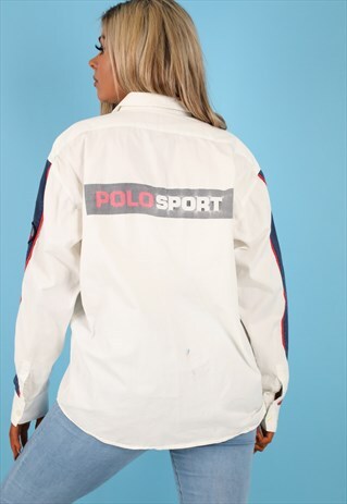 VINTAGE POLO RALPH LAUREN SHIRT IN MULTI NS230