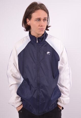 VINTAGE NIKE TRACKSUIT TOP JACKET BLUE