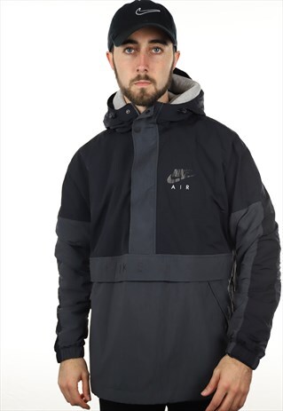 VINTAGE NIKE 1/2 ZIP JACKET BLACK