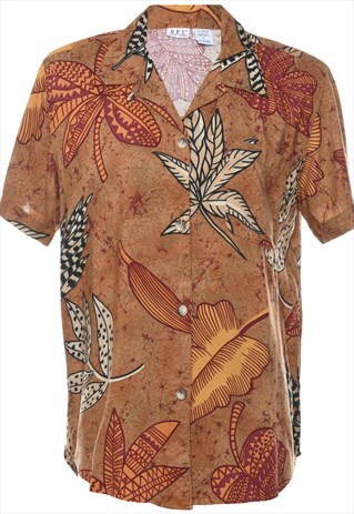 VINTAGE FOLIAGE BLOUSE - S