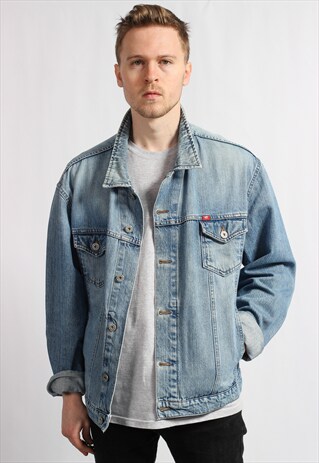 VINTAGE OVERSIZED DENIM JACKET