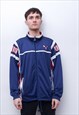 Vtg 80sTracksuit Top Jacket Retro Jumper Football Sweatshirt