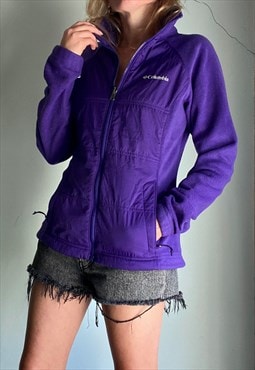 Vintage Columbia Purple Fleece Jacket