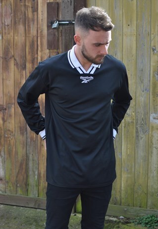 VINTAGE 90'S REEBOK FOOTBALL LONG SLEEVE TEE