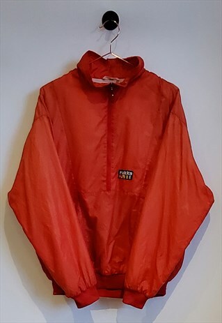 VINTAGE 80S RUKKA MOTORSPORT WINDBREAKER JACKET SIZE M