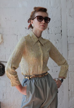BANANA REPUBLIC SILK BLOUSE