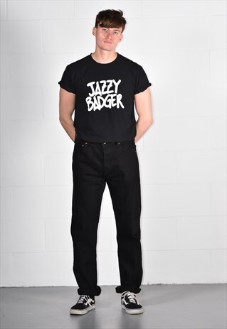 LEVI'S 501 JEANS BLACK W34 L32