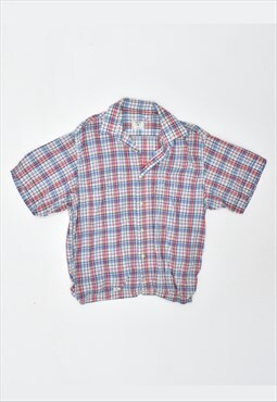 Vintage 90's Valentino Shirt Check Multi