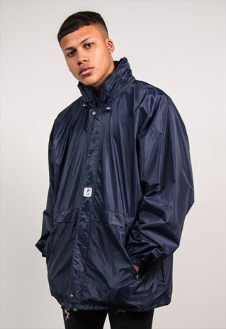 K-WAY WATERPROOF CAGOULE JACKET