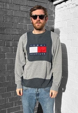 Vintage Reworked Tommy Hilfiger one of a kind sweatshirt