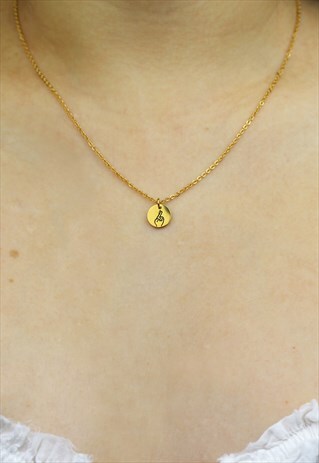 GOOD LUCK NECKLACE GOLD PLATED GIFT FOR HER