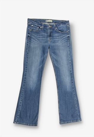 Vintage Levi's 518 Bootcut Jeans Mid Blue W36 L32 BV20085