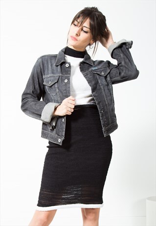 VINTAGE 90S CLASSIC DIESEL BASIC DENIM JACKET / 1706
