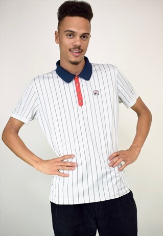 VINTAGE 90'S FILA BUTTON UP JERSEY