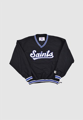 VINTAGE STARTER ST PAUL SAINTS TEAM PULLOVER NYLON JACKET