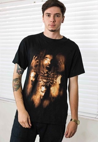 VINTAGE GODSMACK T-SHIRT LOGO 90S M 7.5