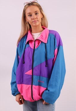 Vintage Reebok Windbreaker Jacket in Multicolour