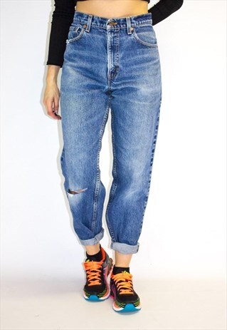 VINTAGE DISTRESSED BOYFRIEND LEVI JEANS