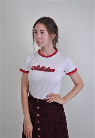 VINTAGE ADIDAS BIG LOGO TSHIRT
