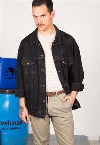 VINTAGE 80S LEVI'S DENIM JACKET / 0004 / 900