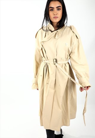 VINTAGE HUGO BOSS TRENCH JACKET NJ49